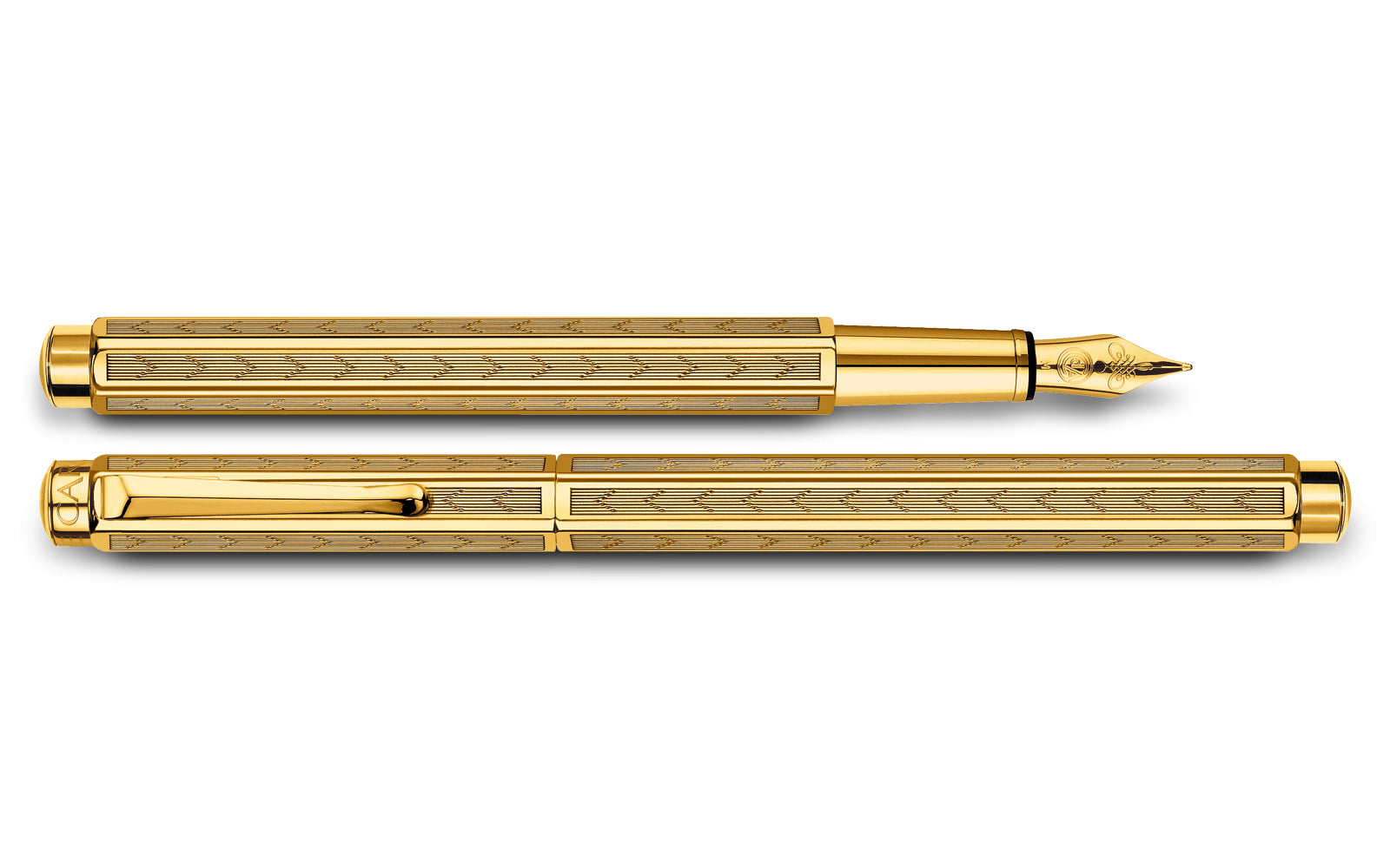 Caran d-Ache Caran d'Ache Kugelschreiber – gold, vergoldet, Metall