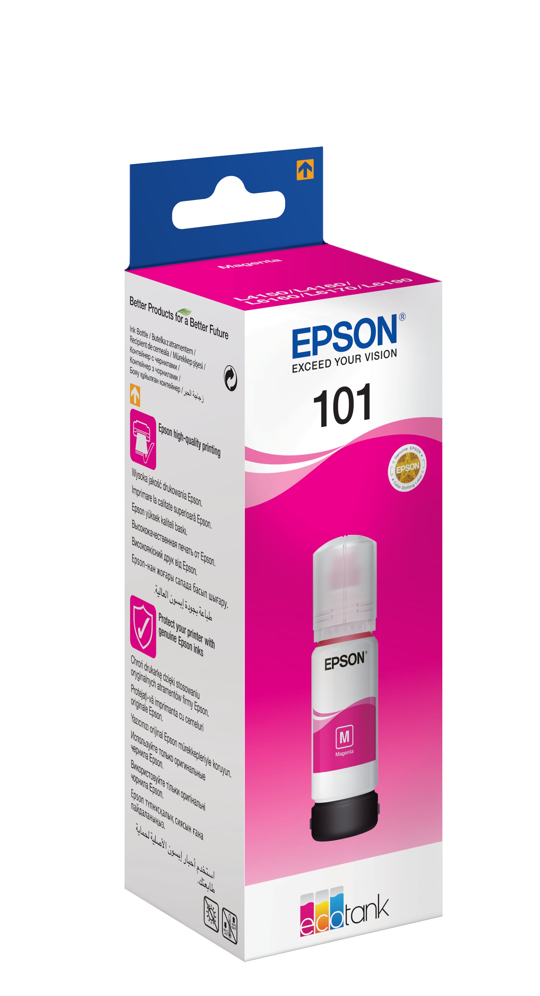 Epson C13T03V34A Magenta Tintenpatrone (Original) – 70 ml – für Epson