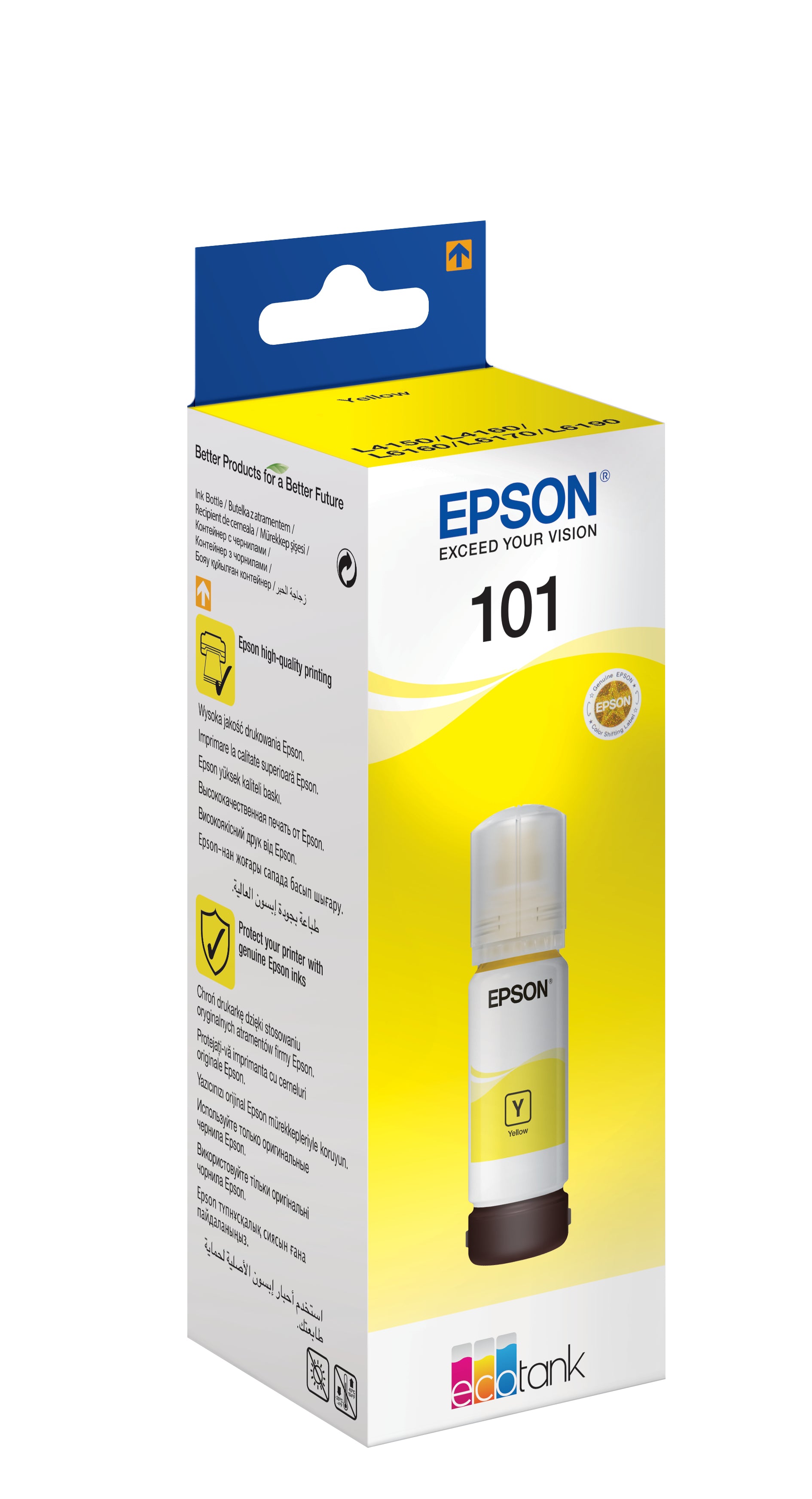 Epson C13T03V44A Gelbe Tintenpatrone (Original) – 70 ml – für C13T03V44A