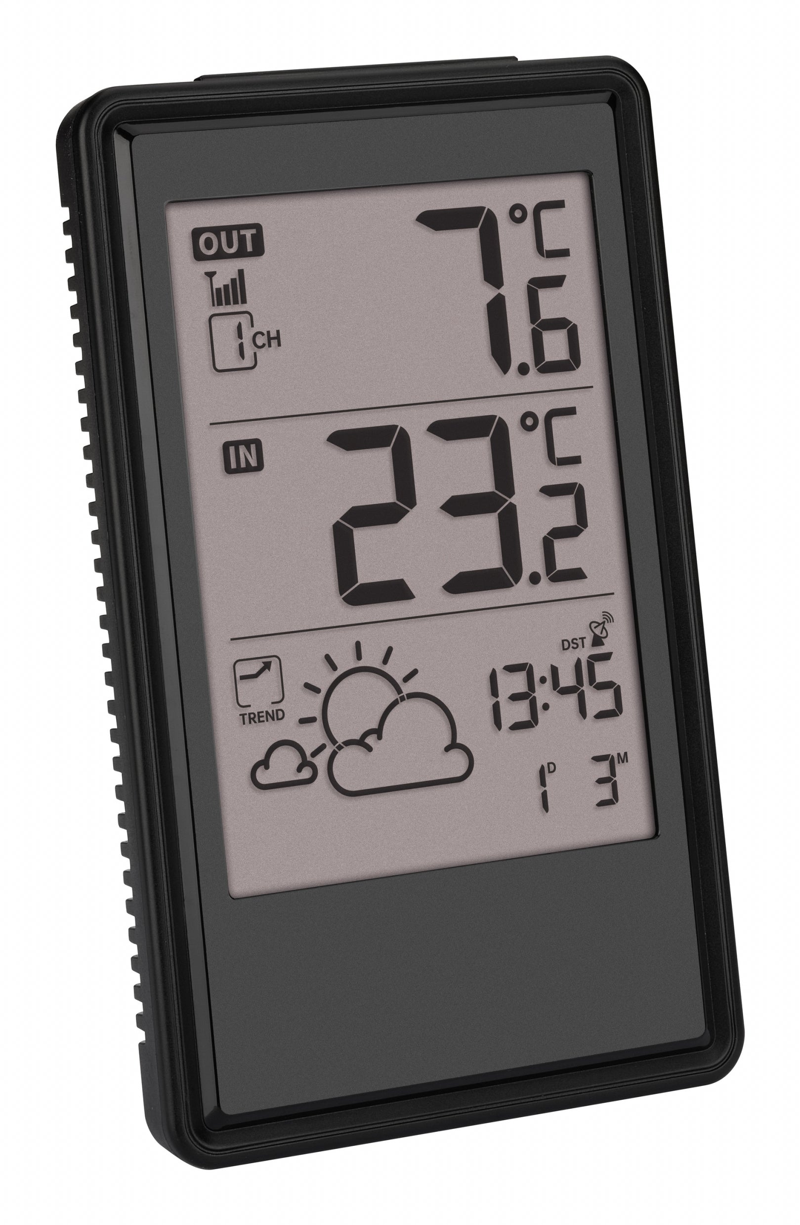 TFA-Dostmann 35.1170.01 – Wetterstation, Funk, innen/außen, inkl. Aussensensor