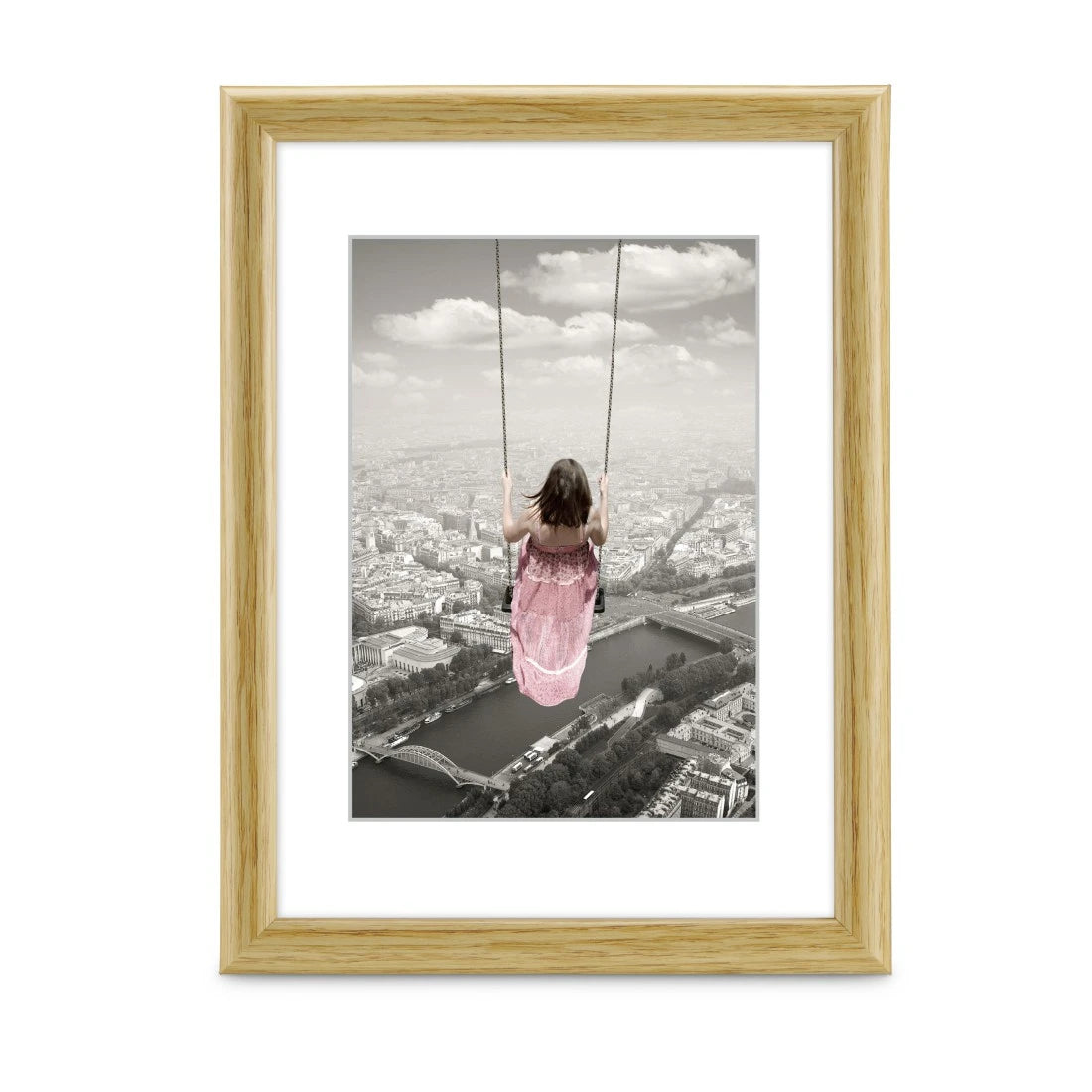 Hama Bilderrahmen – für 50 × 70 cm – Kunststoff, braun