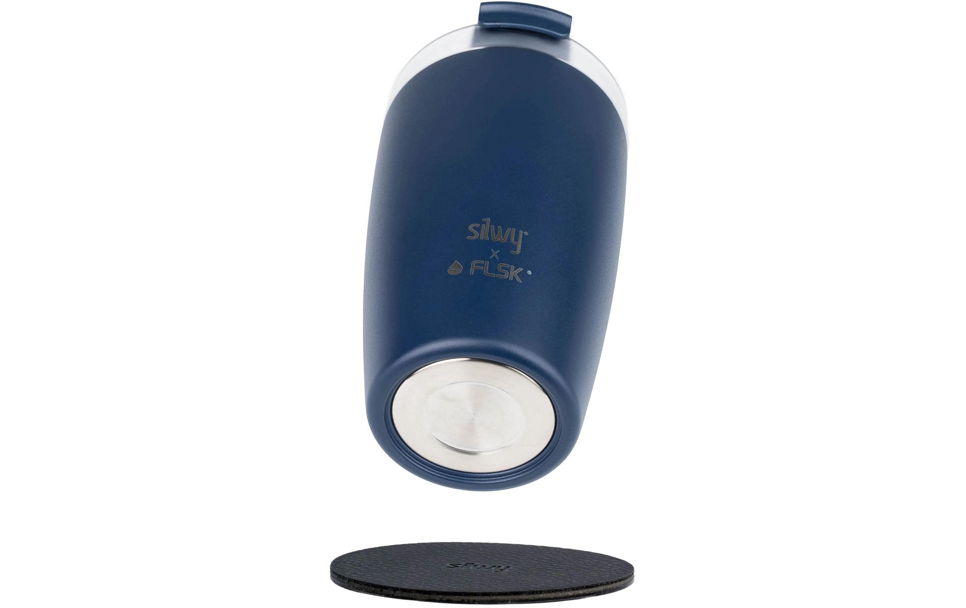 Silwy Thermobecher – 3,5 dl – Edelstahl, isoliert – dunkelblau