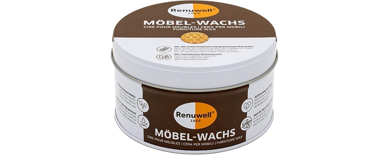 Renuwell 73009 Holz-/Möbelpflege für Möbel – Wachs – 500 ml