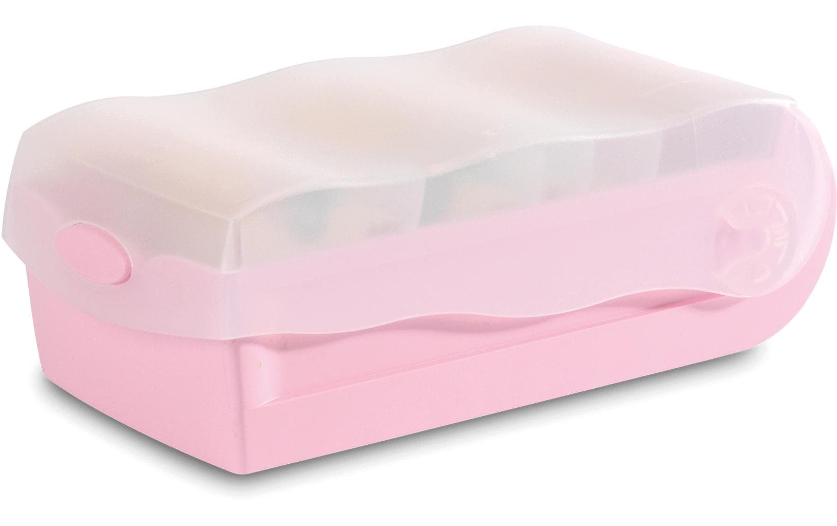 HAN Karteikasten Croco – für A7 quer – für 900 Karten, Polypropylen (PP), rosa