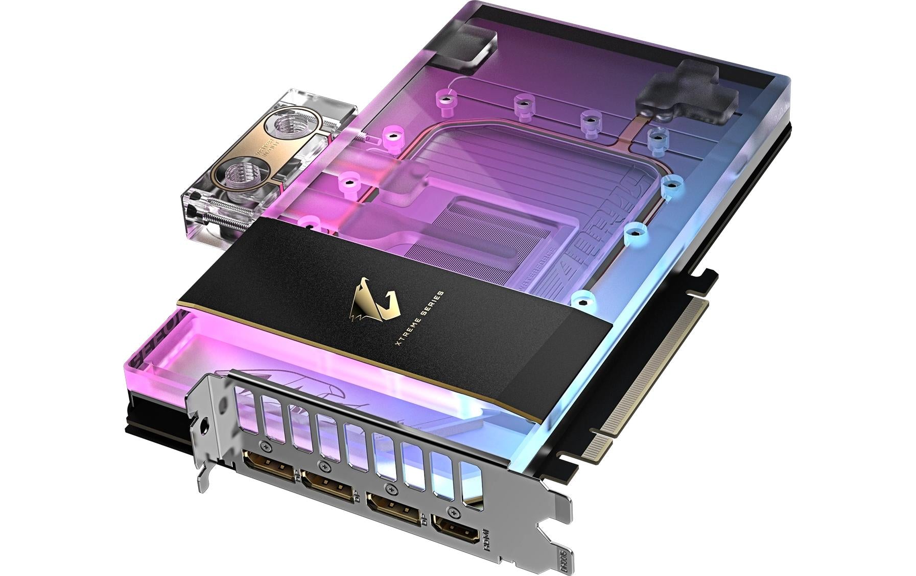 GIGABYTE GV-N5090AORUSX WB-32GD – Grafikkarte – RTX 5090, 32 GB GDDR7, PCIe 5.0, 3×DP 2.1a, 1×HDMI 2.1b