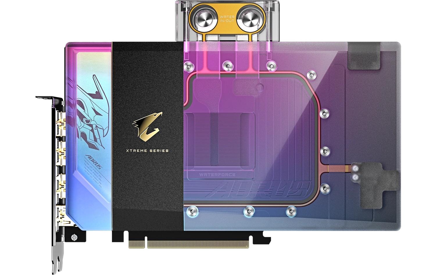 GIGABYTE GV-N5090AORUSX WB-32GD – Grafikkarte – RTX 5090, 32 GB GDDR7, PCIe 5.0, 3×DP 2.1a, 1×HDMI 2.1b