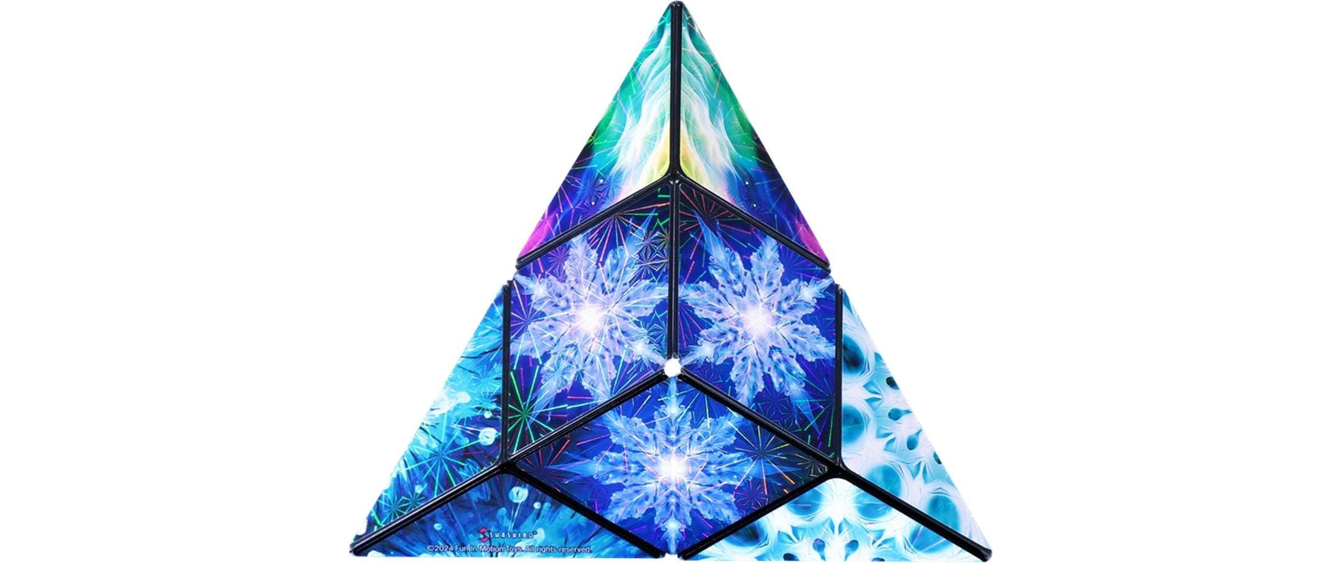 Shashibo Magnetpuzzle Würfel Polar – ab 8 Jahren – holographisch