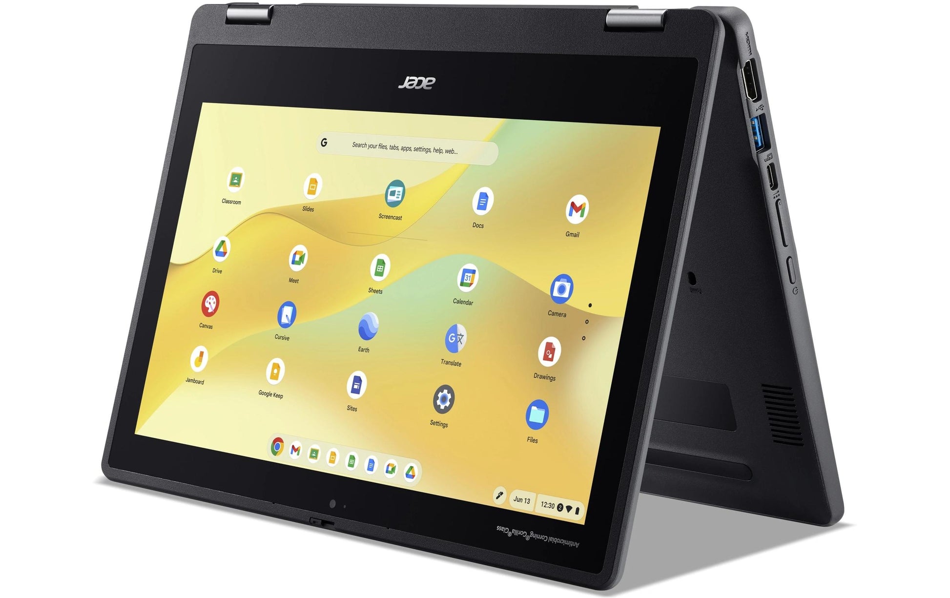 Acer Chromebook Spin 511 Convertible – Wi‑Fi 6E, 2 × USB‑C – 53 Wh Akku – QWERTZ (CH)