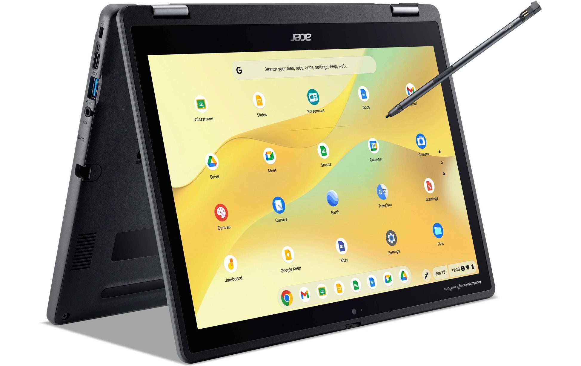 Acer Chromebook Spin 512 N150 – 12,2" Touch, 8 GB RAM, 64 GB eMMC, Chrome OS, QWERTZ (CH)