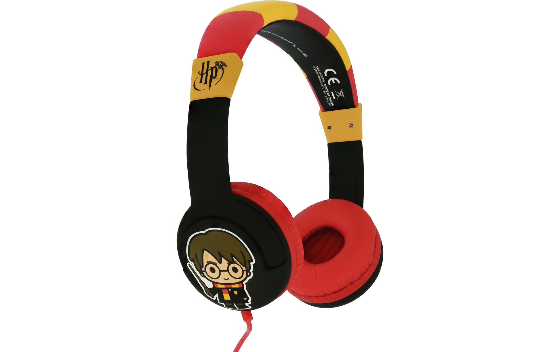 OTL Technologies Harry Potter Chibi Kinderkopfhörer – Over-Ear, Stereo, Kabelgebunden, 3,5 mm Klinke, Mehrfarbig