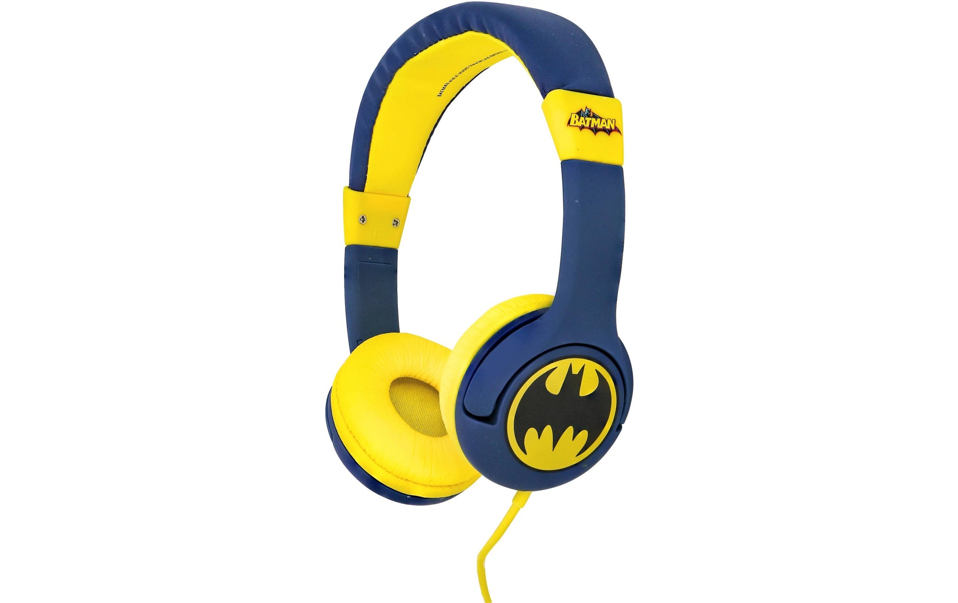 OTL Technologies OTL Batman Signal Gaming-Headset – Over-Ear, Stereo, Kabelgebunden, 3,5 mm Klinke, Blau, Gelb