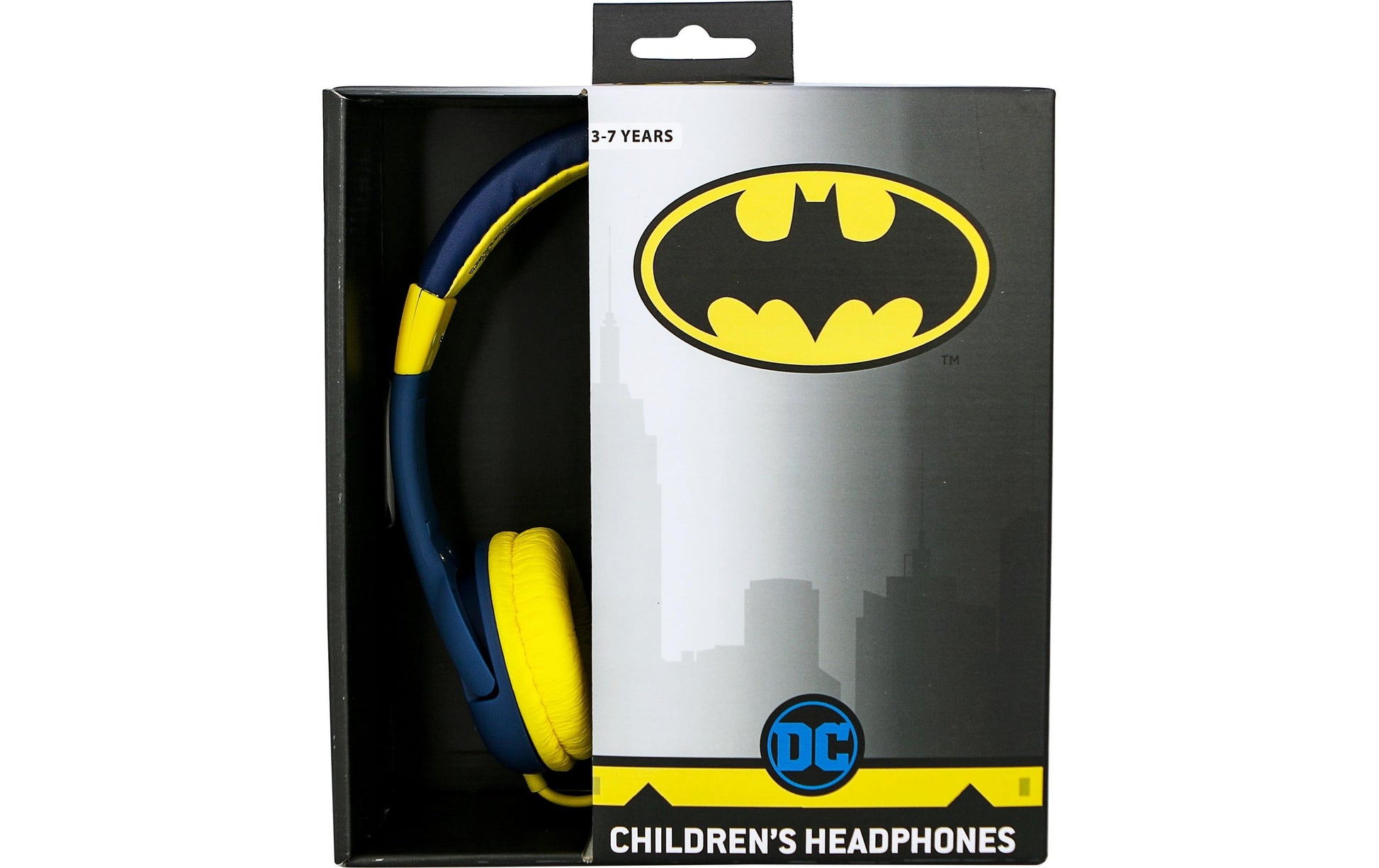 OTL Technologies OTL Batman Signal Gaming-Headset – Over-Ear, Stereo, Kabelgebunden, 3,5 mm Klinke, Blau, Gelb