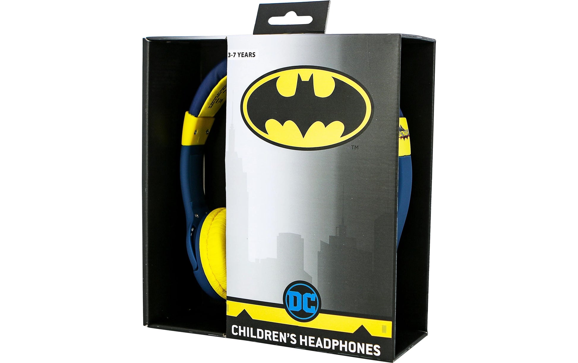 OTL Technologies OTL Batman Signal Gaming-Headset – Over-Ear, Stereo, Kabelgebunden, 3,5 mm Klinke, Blau, Gelb