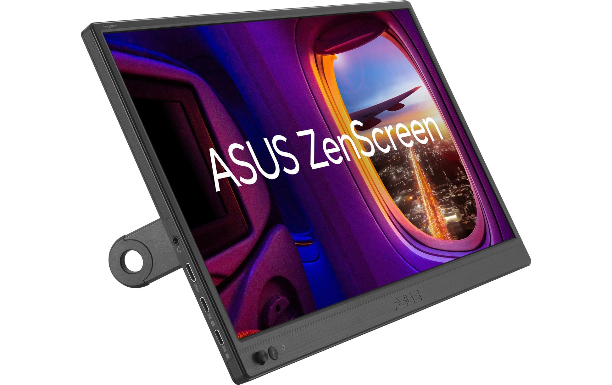 ASUS ZenScreen MB169Ck – Portabler Monitor, 15,6" 1920 × 1080 (Full HD), LCD, Schwarz