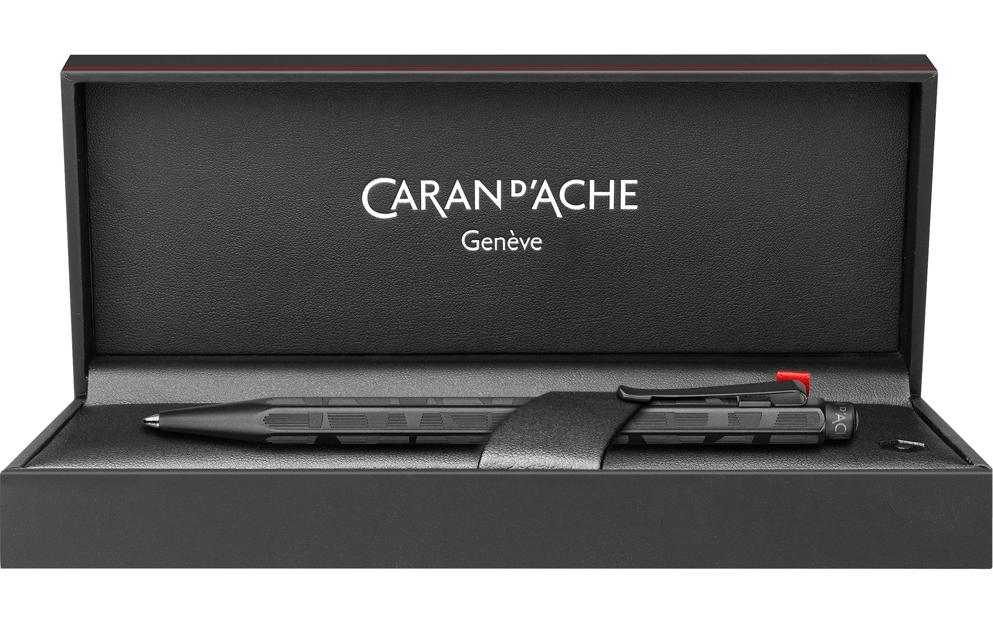 Caran d-Ache Kugelschreiber – Schwarz, Matt, Metall