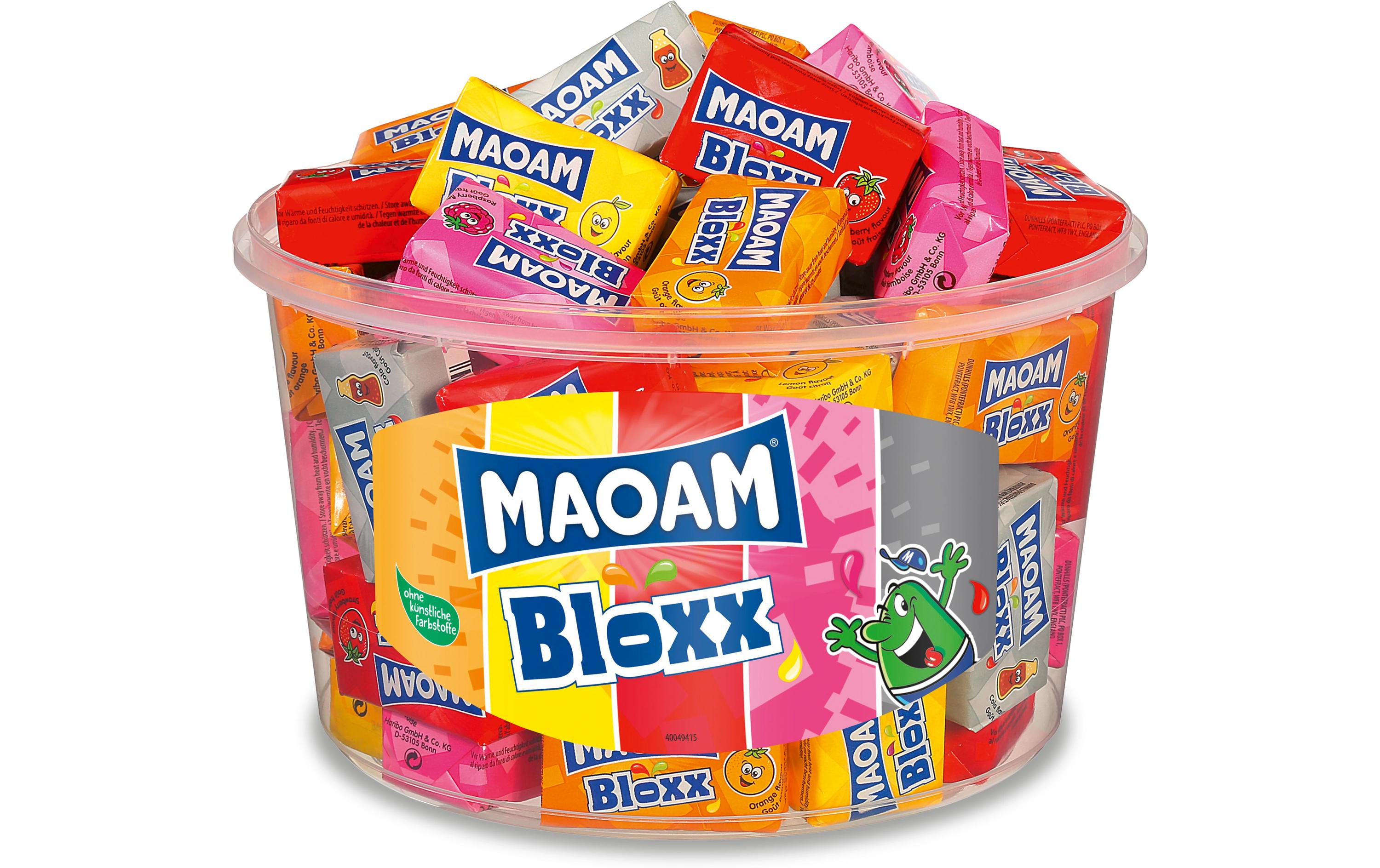 Maoam Bloxx Fruchtgummi – Frucht – 50 × 22 g