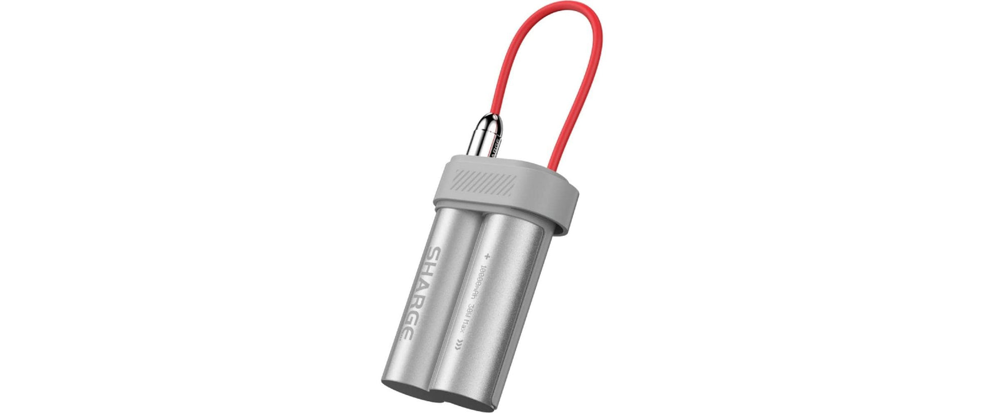 Sharge Pouch Mini Wireless Powerbank 10'000 mAh – 30 W PD, Grau