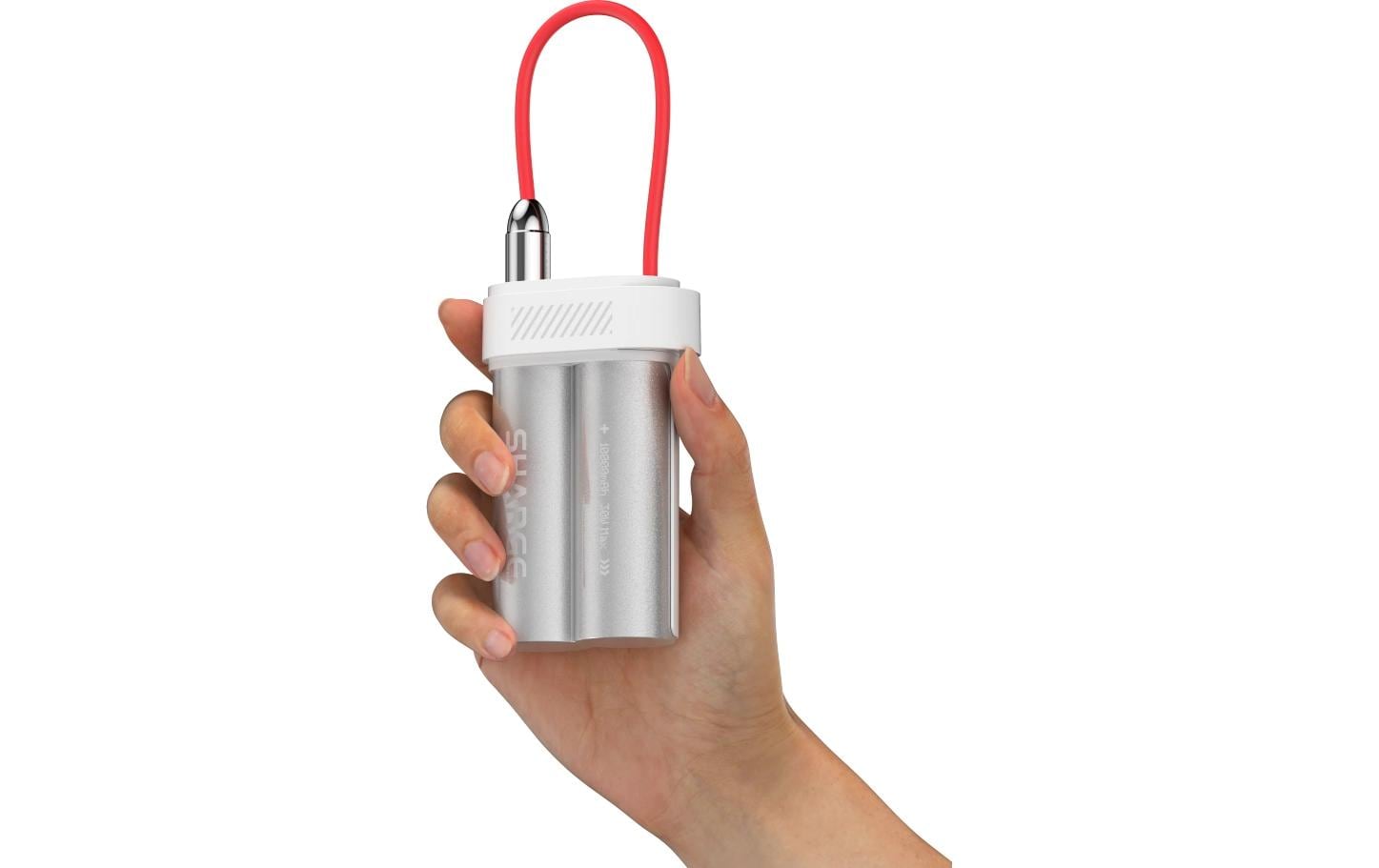 Sharge Pouch Mini Wireless Powerbank 10'000 mAh – 30 W PD, Grau