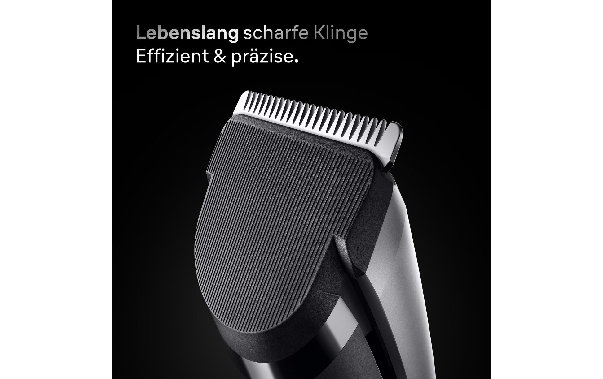 Braun Haarschneider Serie 7 HC7590 – 3–35 mm, 17 Längeneinstellungen – 50 min Akku – Schwarz/Silber