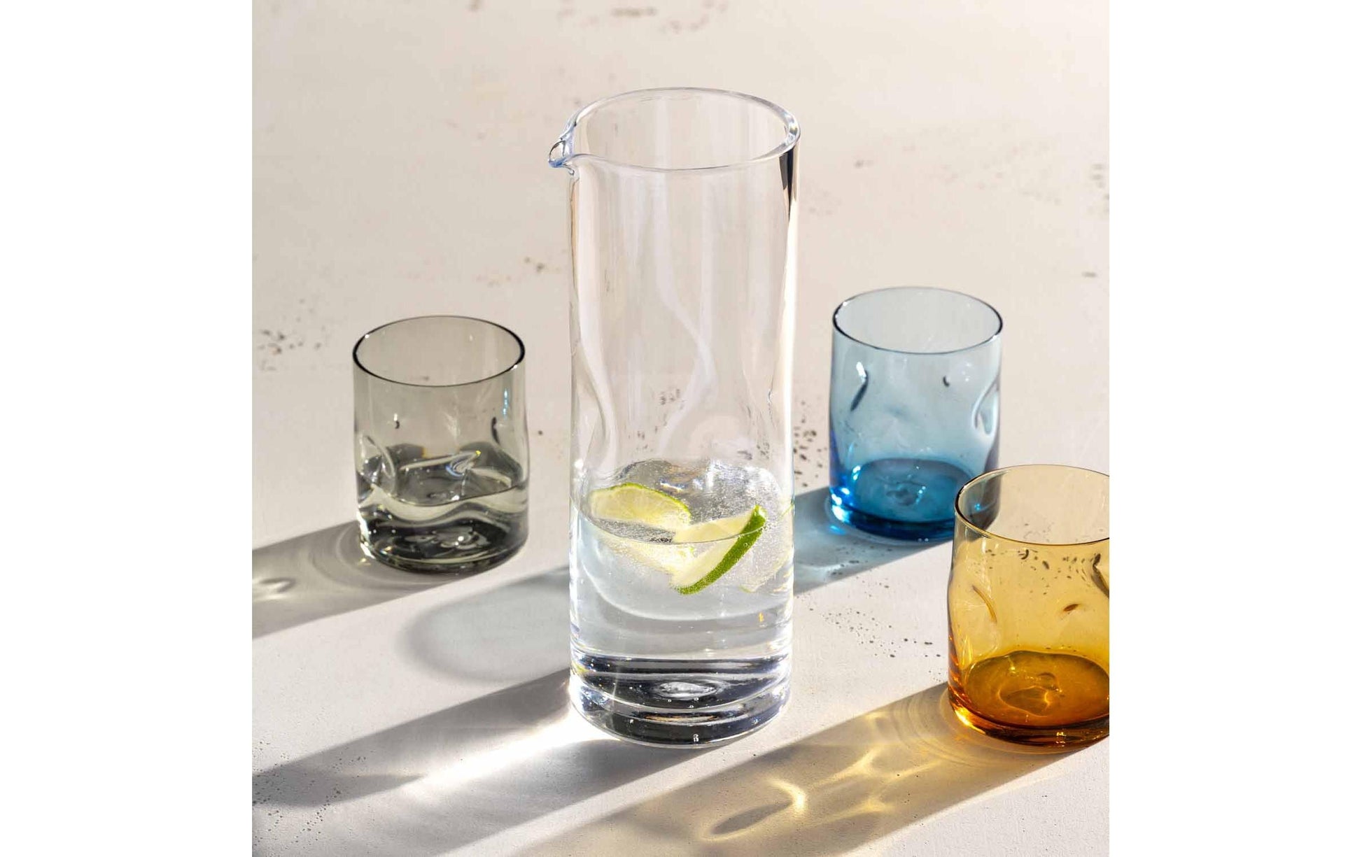 LEONARDO VESUVIO Karaffe – 1 l, Glas, transparent, 1 Stück