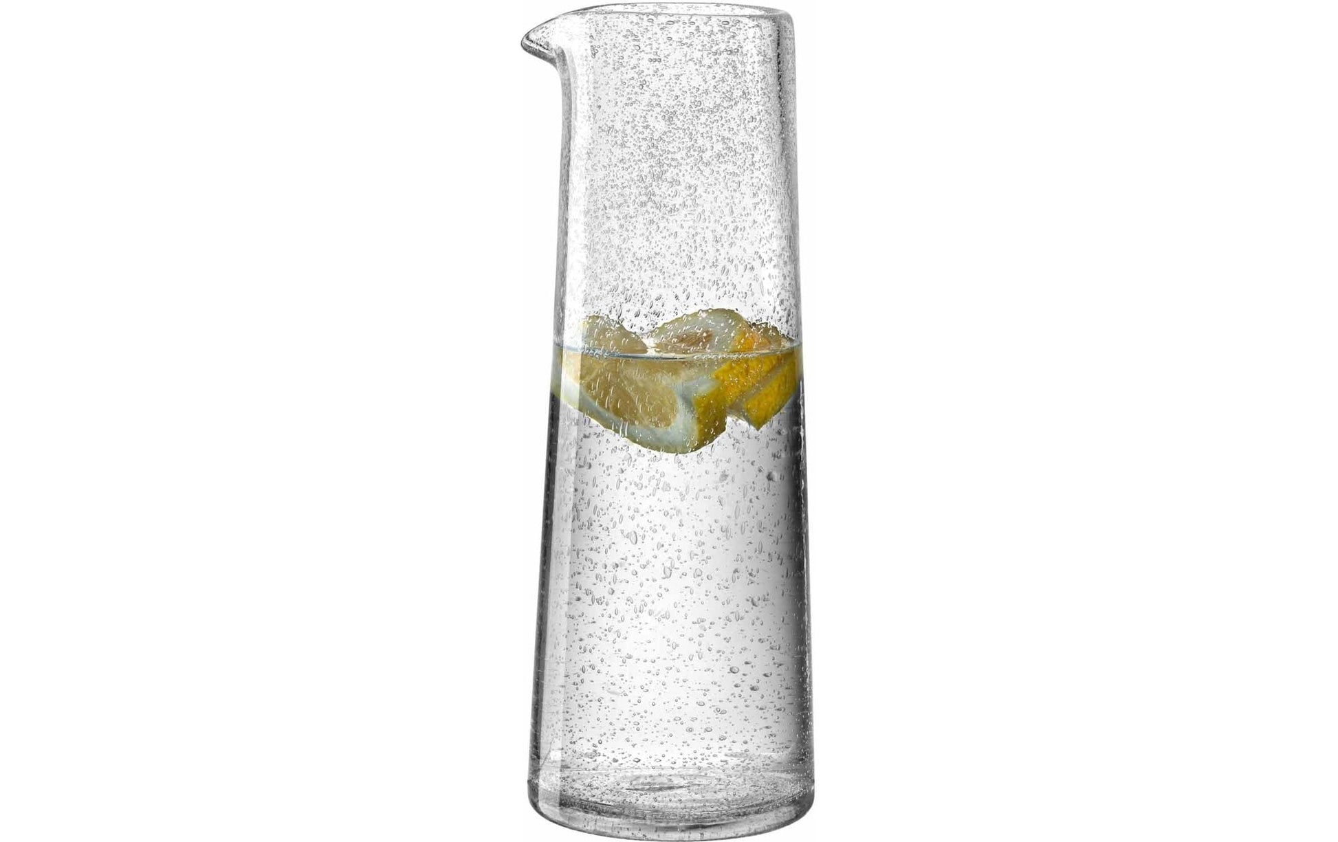 LEONARDO Karaffe BURANO – 0,9 l, Ø 9,0 cm, H 26,0 cm, Kalk-Natron-Glas, Transparent
