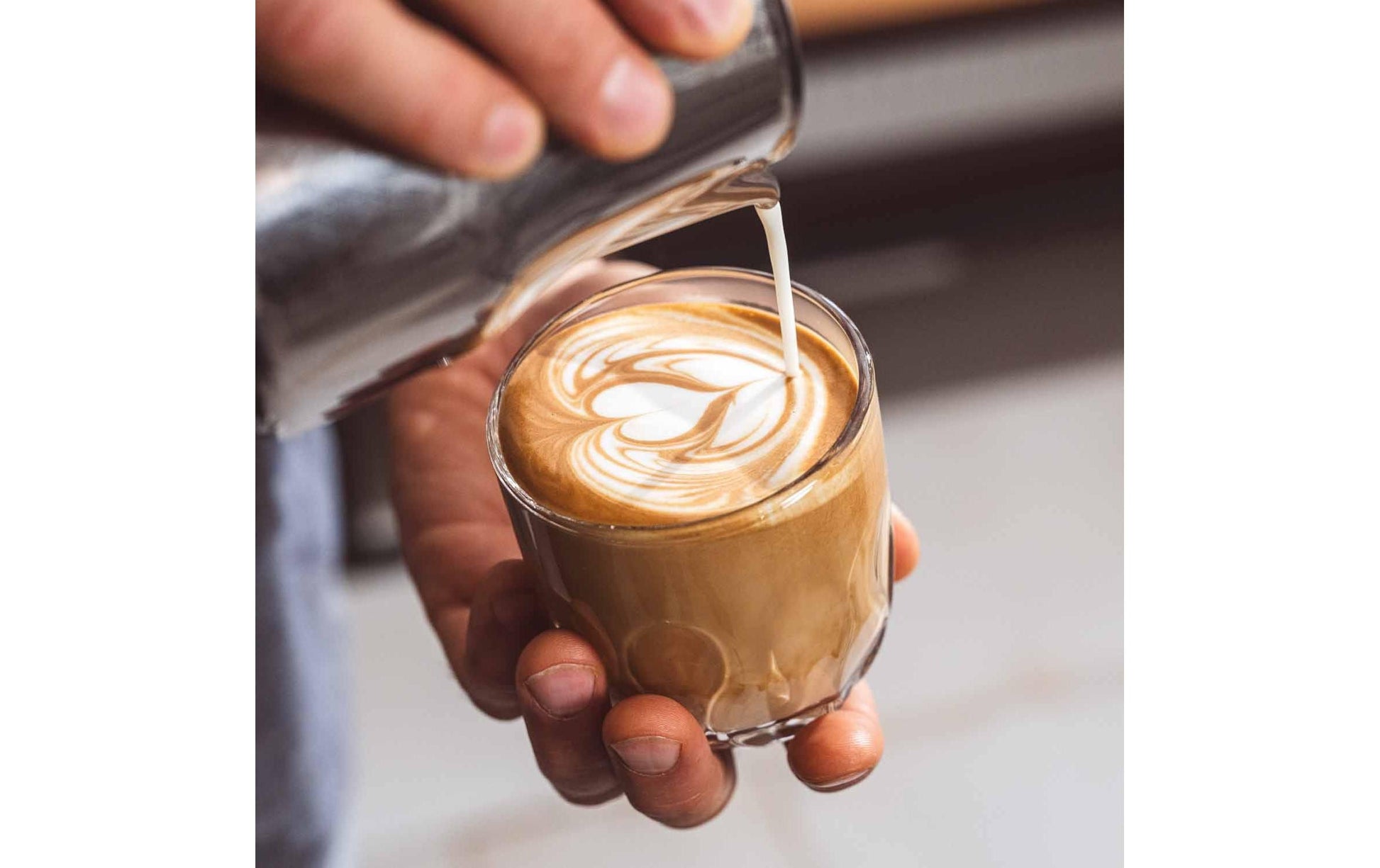 LEONARDO Cappuccinotasse – 2er Set, 220 ml, Ø 8,0 cm, H 9,0 cm, Kalk-Natron-Glas, Transparent