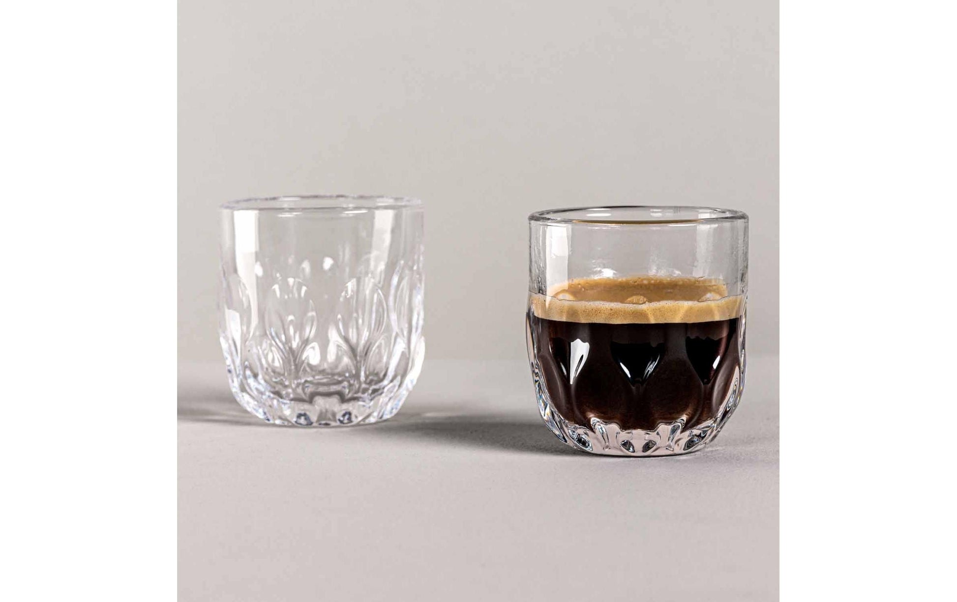 LEONARDO Espressotasse – 2er Set, 60 ml, Ø 5,0 cm, H 6,0 cm, Kalk-Natron-Glas, Transparent