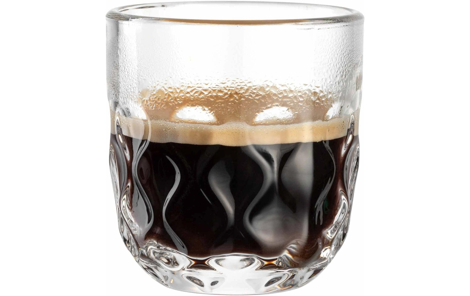 LEONARDO Espressoglas GOCCE – 2er Set, 60 ml, Ø 5,0 cm, H 6,0 cm, Glas, Transparent
