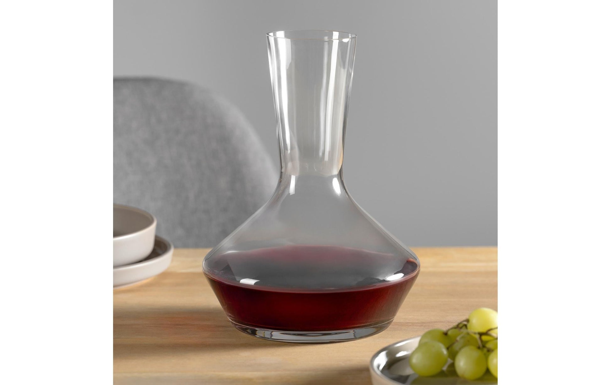 LEONARDO Dekanter Puccini – 750 ml, 18,0 × 19,6 × 25,6 cm, Kristallglas, Transparent, spülmaschinenfest