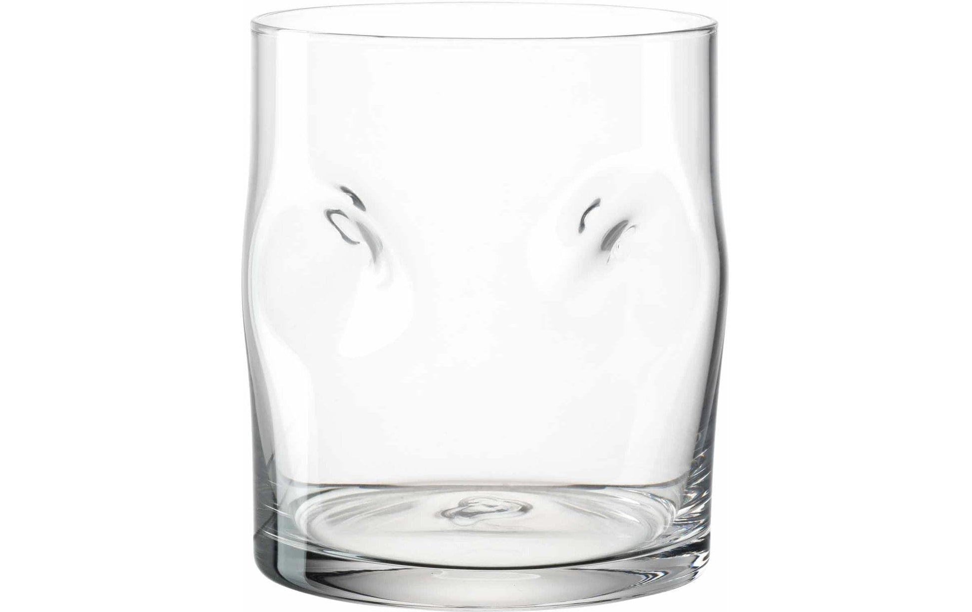 LEONARDO VESUVIO Trinkglas – 0,30 l, Glas, transparent, spülmaschinenbeständig, 4 Stück