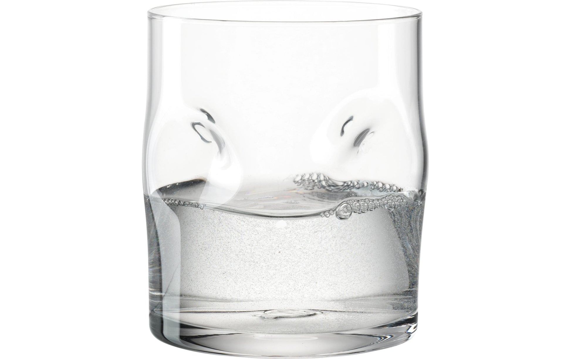 LEONARDO VESUVIO Trinkglas – 0,30 l, Glas, transparent, spülmaschinenbeständig, 4 Stück