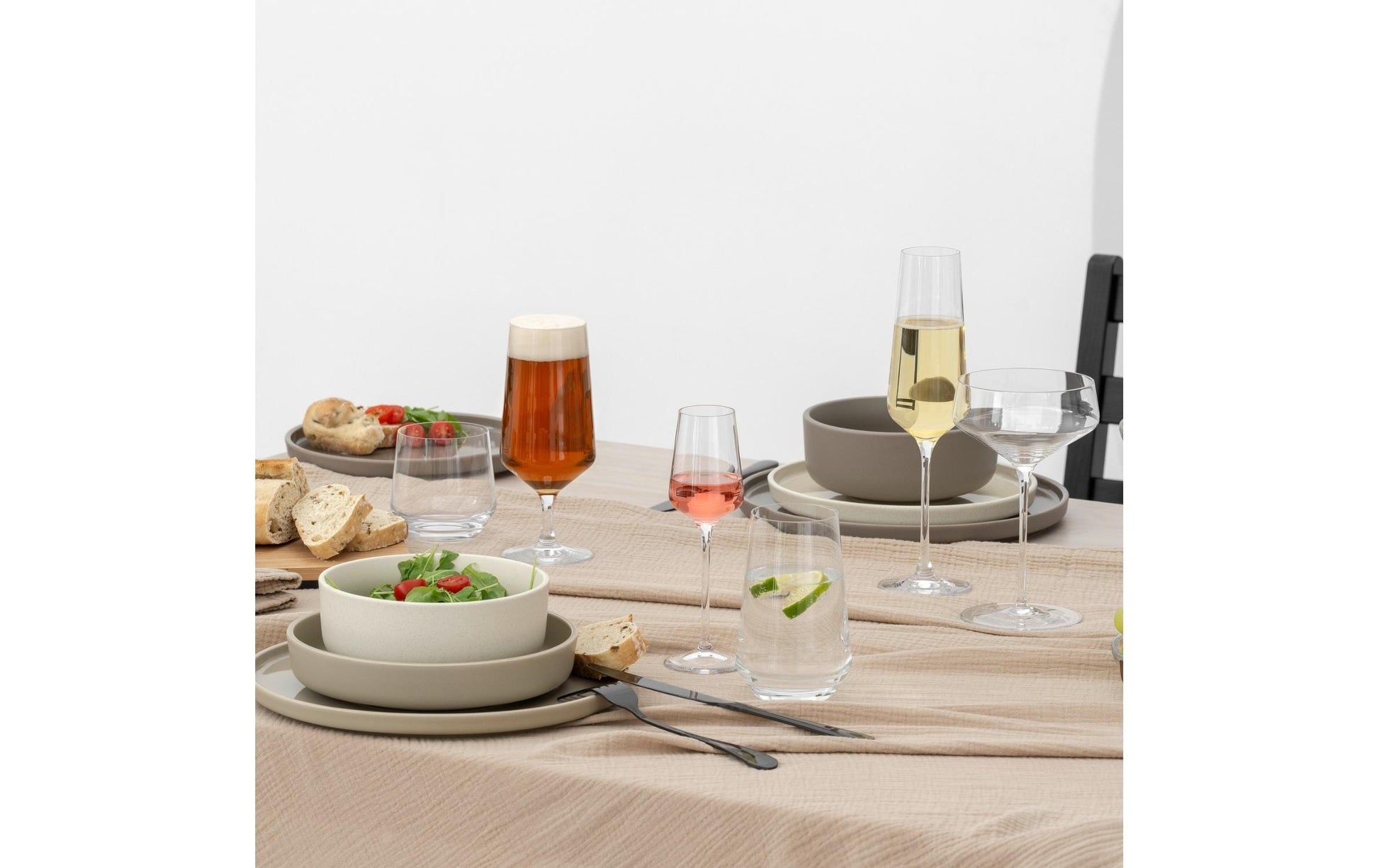 LEONARDO Grappaglas Puccini – 6er Set, 120 ml, Ø 6 cm, Kristallglas, Transparent, spülmaschinenfest