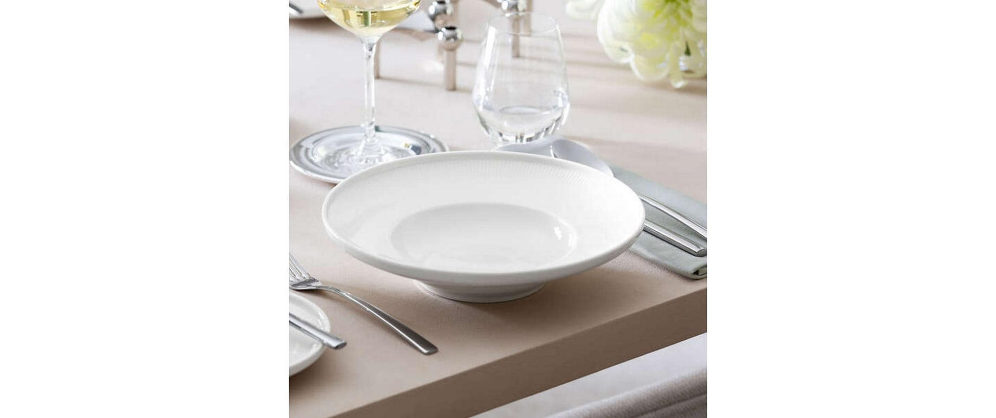Villeroy & Boch Suppenteller – 0,30 l, Porzellan, Weiss, Mikrowellengeeignet, Spülmaschinenbeständig