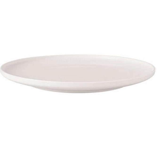 Villeroy & Boch Afina Speiseteller – Porzellan, weiss, Ø 27,2 cm, mikrowellengeeignet, spülmaschinenbeständig
