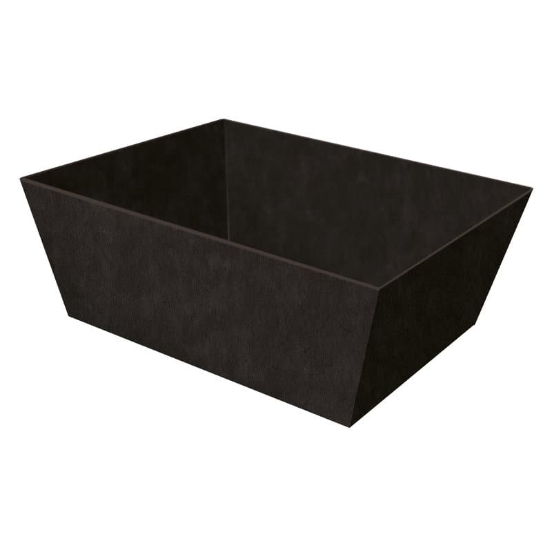 Brieger Geschenkkorb Pure Line Schwarz – Innenmass 190 × 110 × 330 mm – 1 Stk.