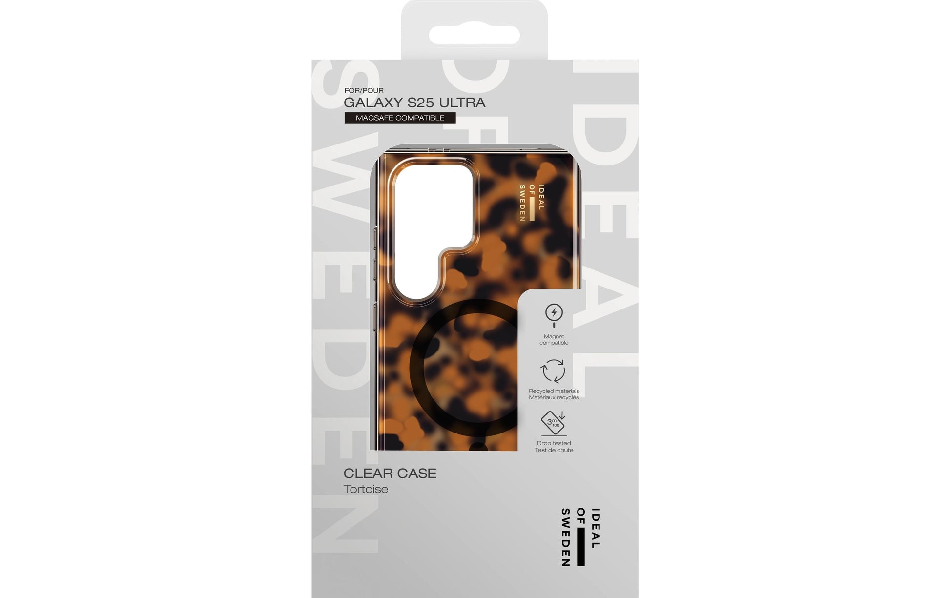 iDeal of Sweden Backcover – für Samsung Galaxy S25 Ultra – Schildpatt – PC – MagSafe-kompatibel