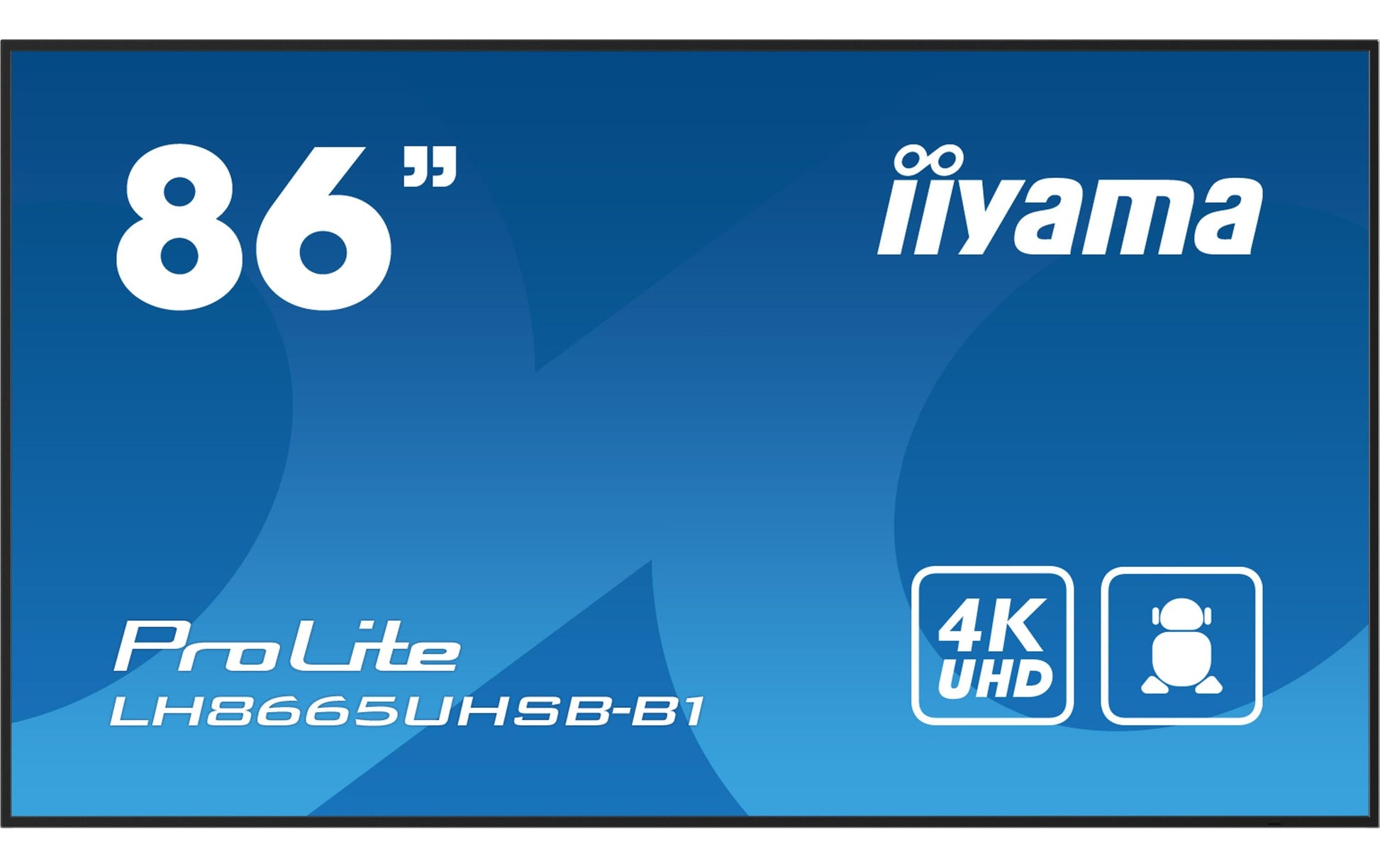 iiyama LH8665UHSB-B1 – 86" LED UHD 4K