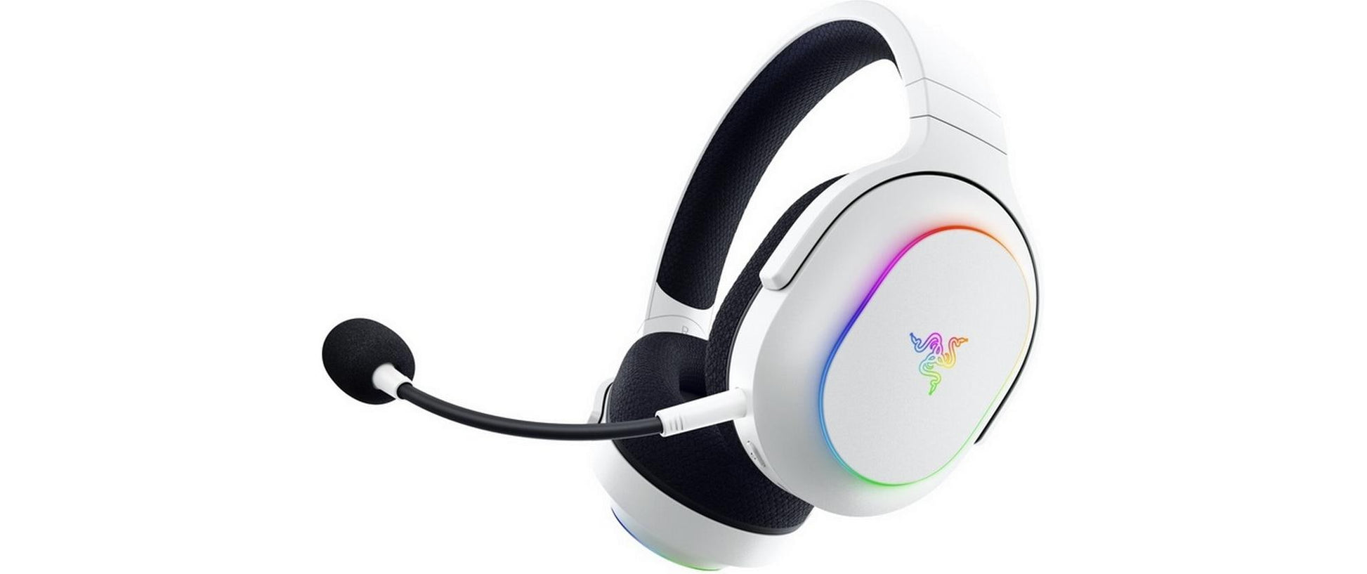 Razer Barracuda X Chroma – Gaming-Headset – Bluetooth, 2,4 GHz – Weiss – für Nintendo Switch – bis 70 h