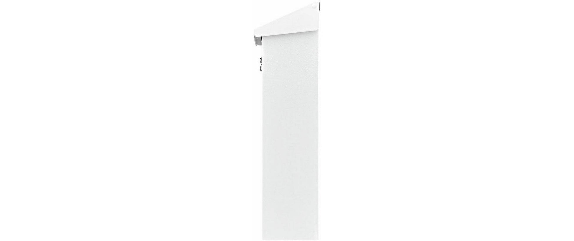BURG-WÄCHTER Briefkasten – Stahl, weiss, 22,5 × 30,5 × 7,5 cm