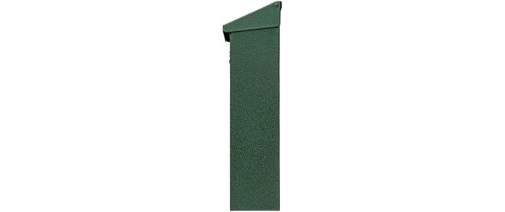 BURG-WÄCHTER Wandmontierter Briefkasten – Stahl, Grün, 22,5 × 7,5 × 30,5 cm