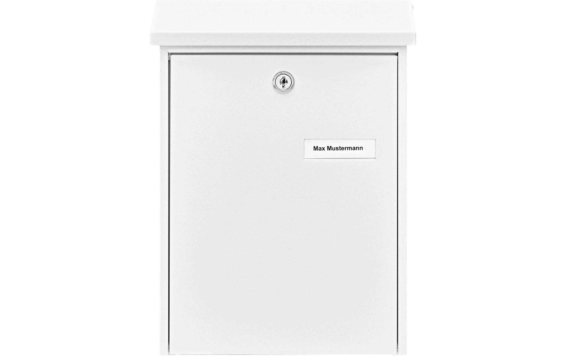 BURG-WÄCHTER Briefkasten – Stahl, weiss, 22,5 × 30,5 × 7,5 cm