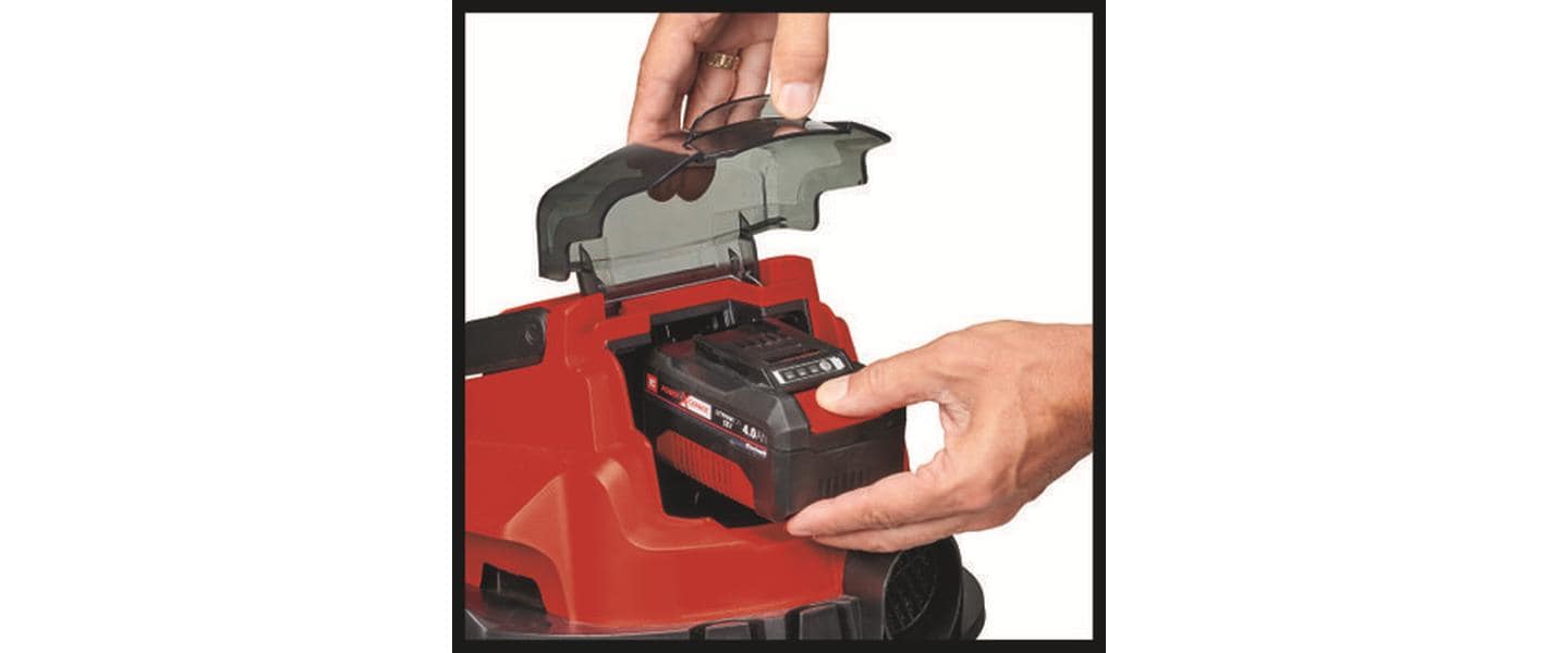 Einhell Absauganlage TC-VC 18/15 Li-Solo – 2-in-1, 15 l, Akkubetrieb, Schlauch 1,5 m