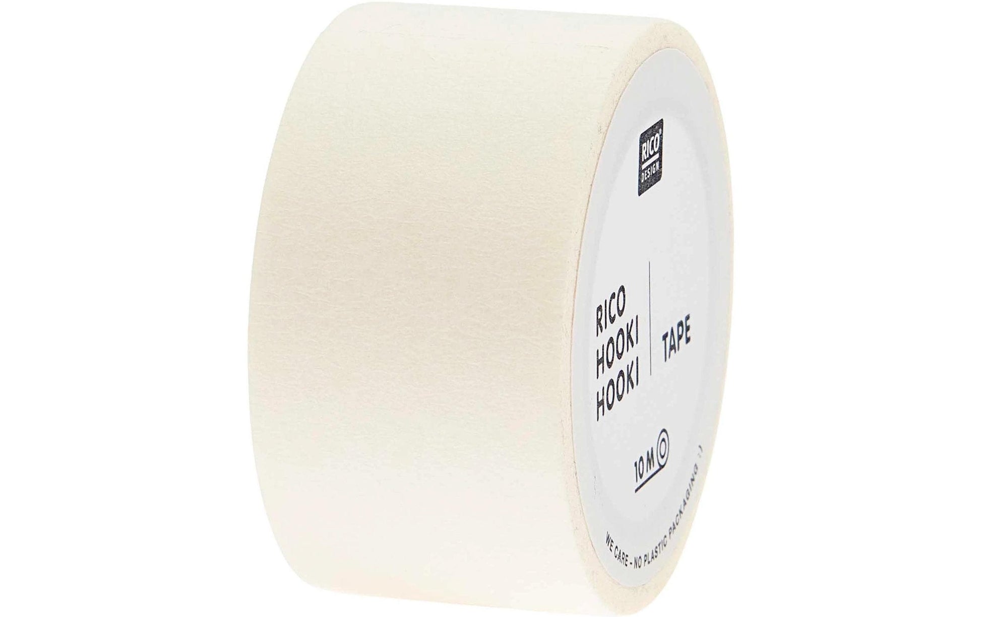 Rico Design Spezialkleber Hooki Hooki – Weiss, 10 m × 30 mm, für Stoff