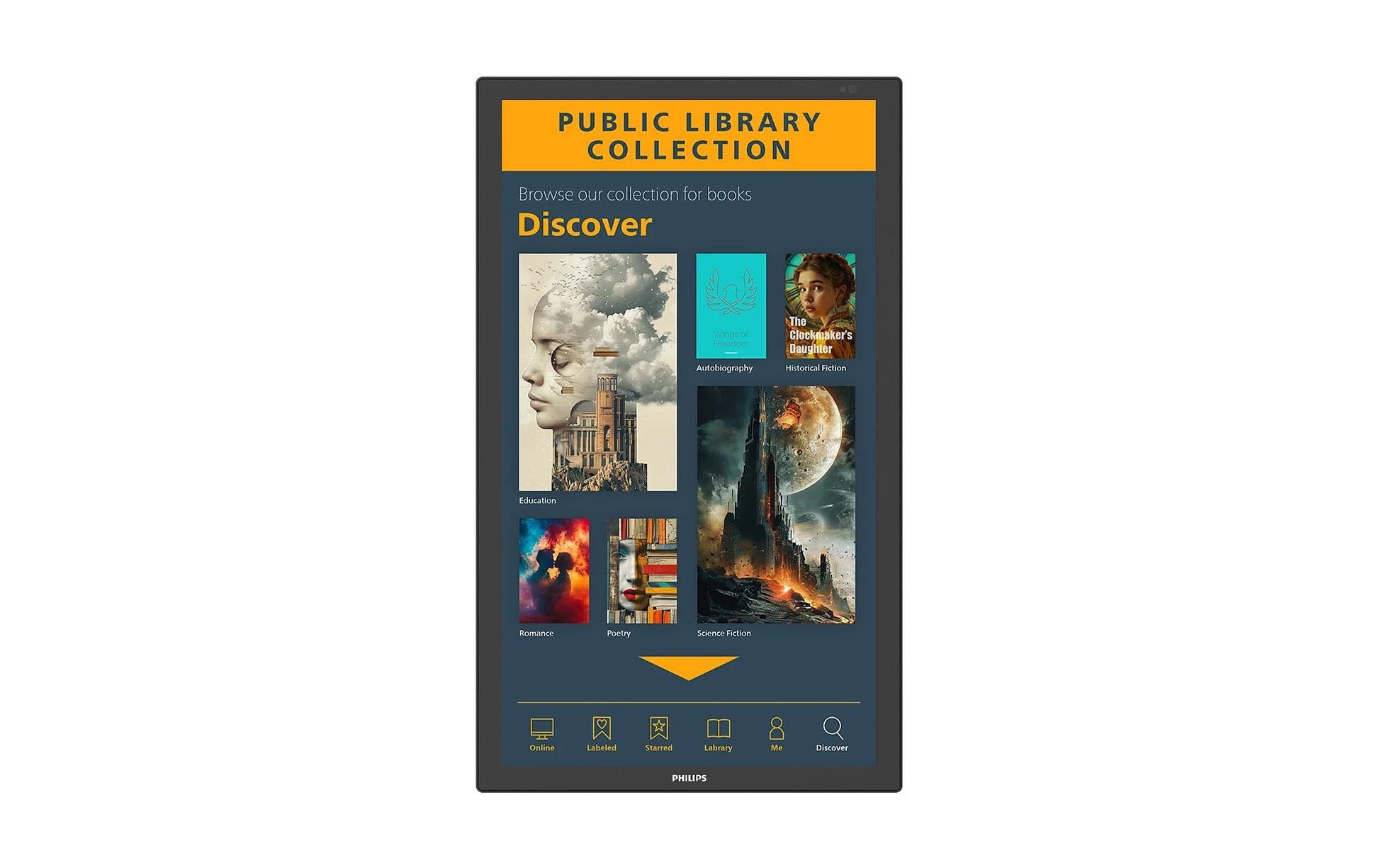 Philips T-Line 43BDL3751T/00 – Interaktives Touch-Display, 43", Ultra HD 4K, 500 cd/m², 24/7, Touch, Android
