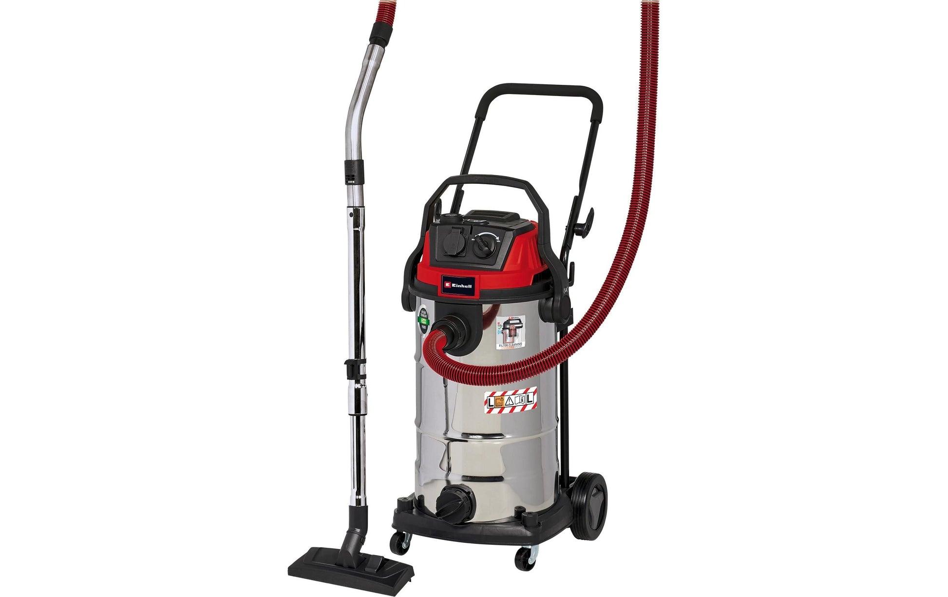 Einhell Nass-Trockensauger TE-VC 2338 SACL EXCH – 2-in-1, 1500 W, 40 l, Netzbetrieb