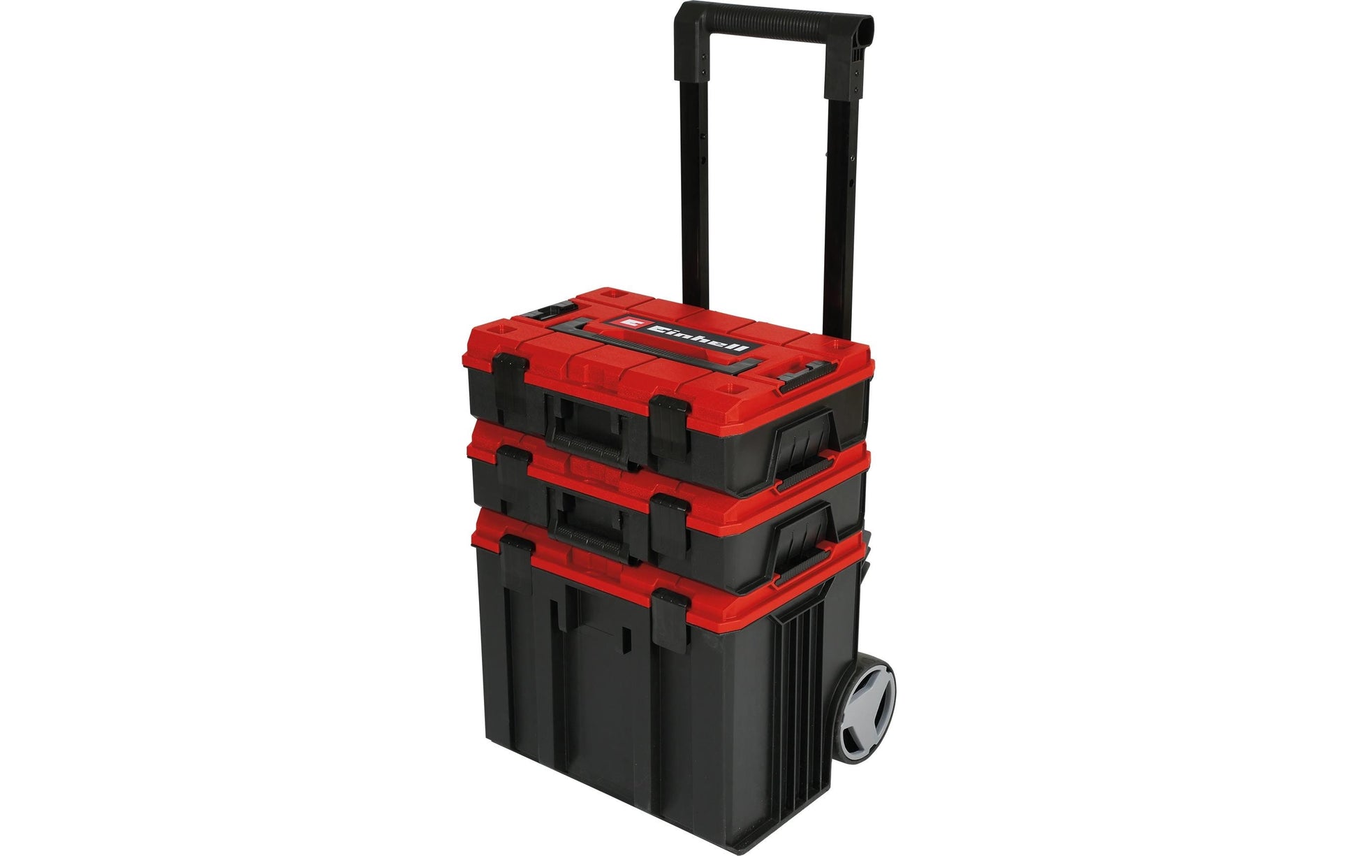 Einhell E-Case Tower Systemkoffer – bestückt, schwarz