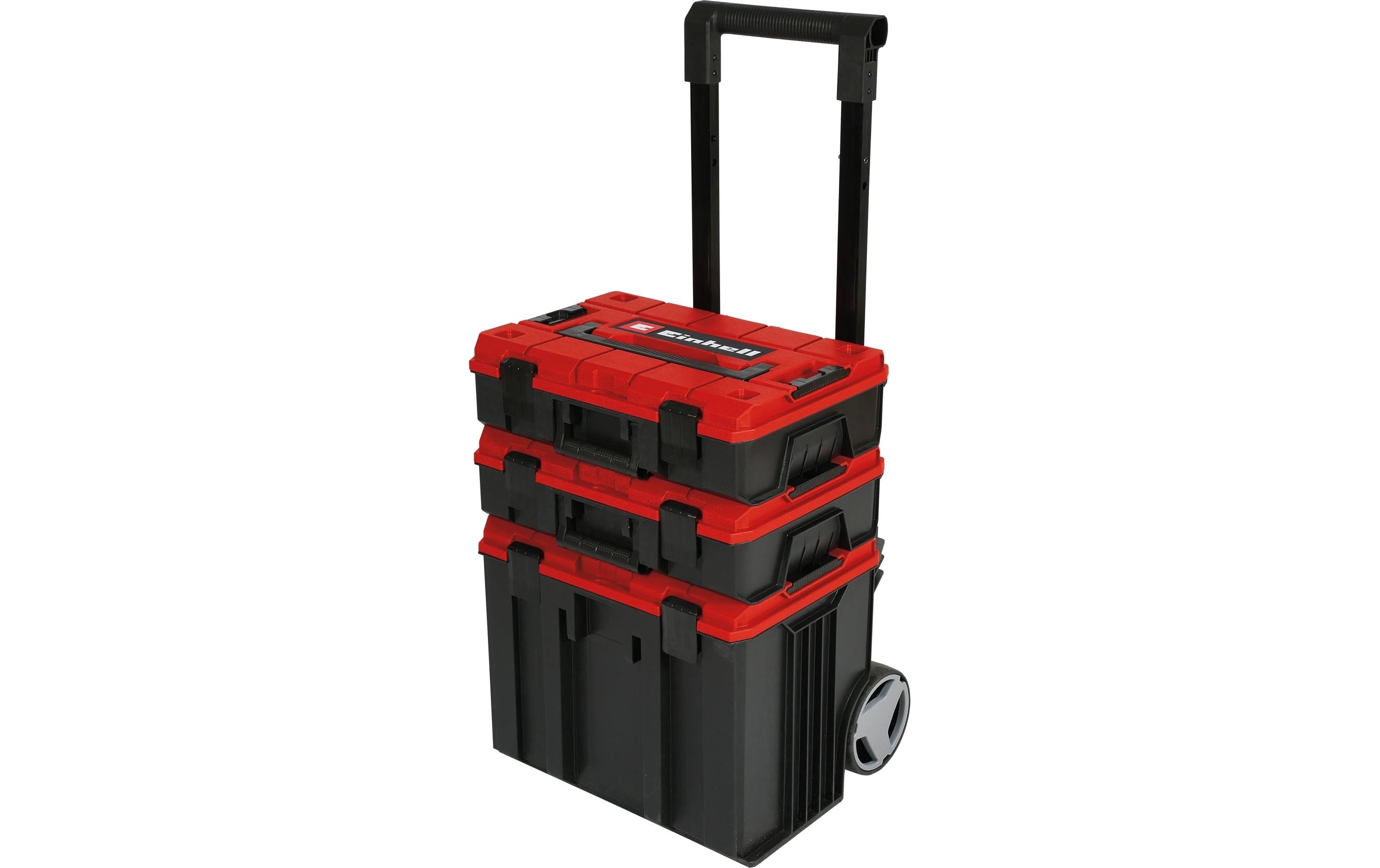 Einhell E-Case Tower Systemkoffer – bestückt, schwarz