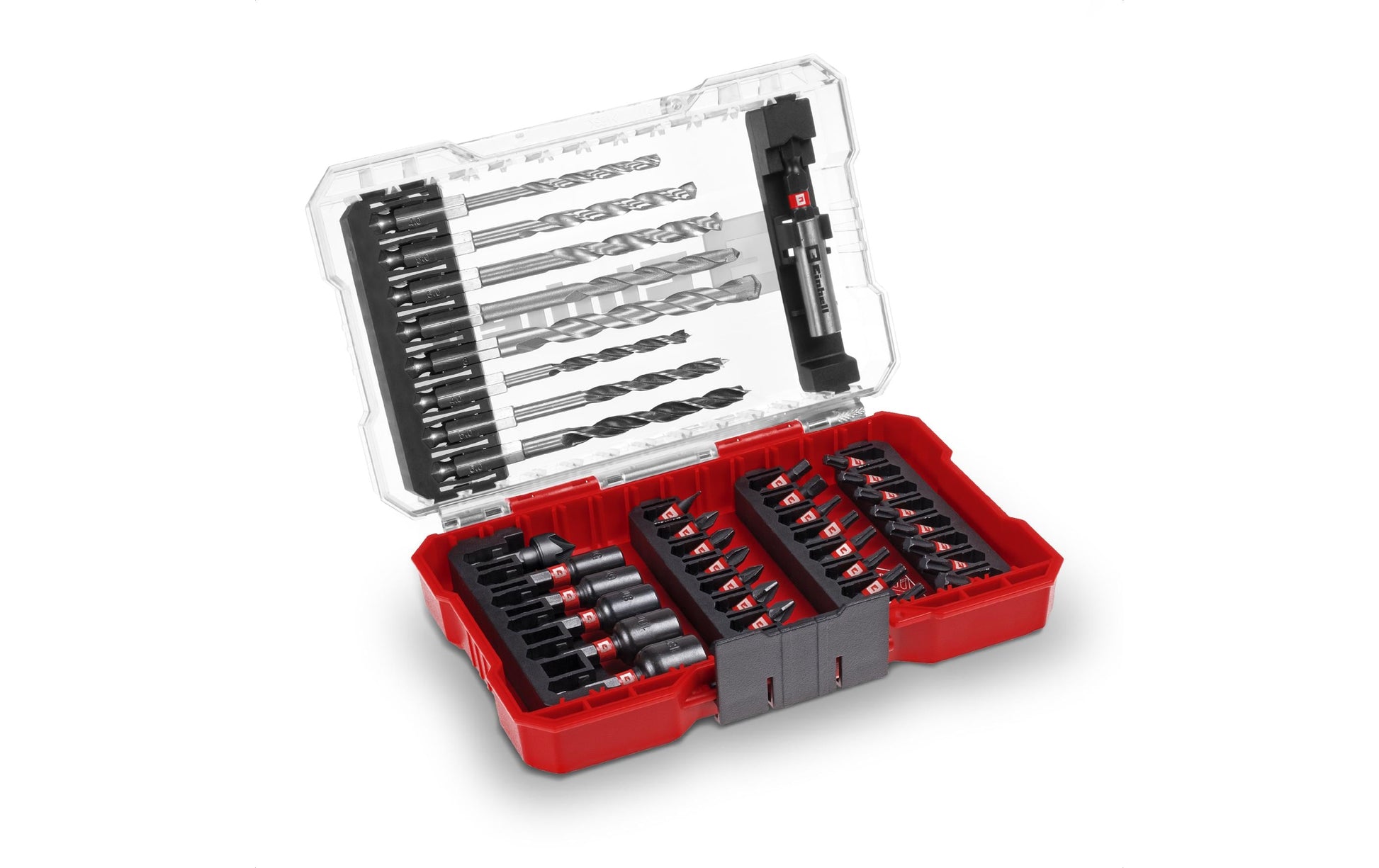 Einhell M-CASE – Schrauberbit-Set HEX, 39-teilig, Box, LS