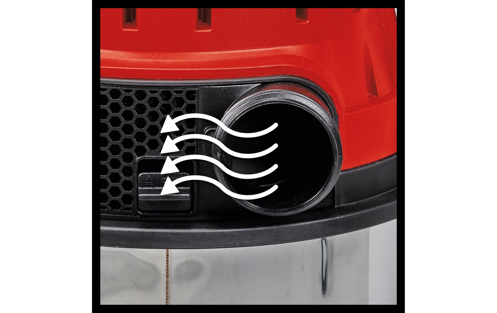 Einhell Absauganlage TE-VC 2025 SACL EX CH – 2-in-1, 1200 W, 25 l, Netzbetrieb