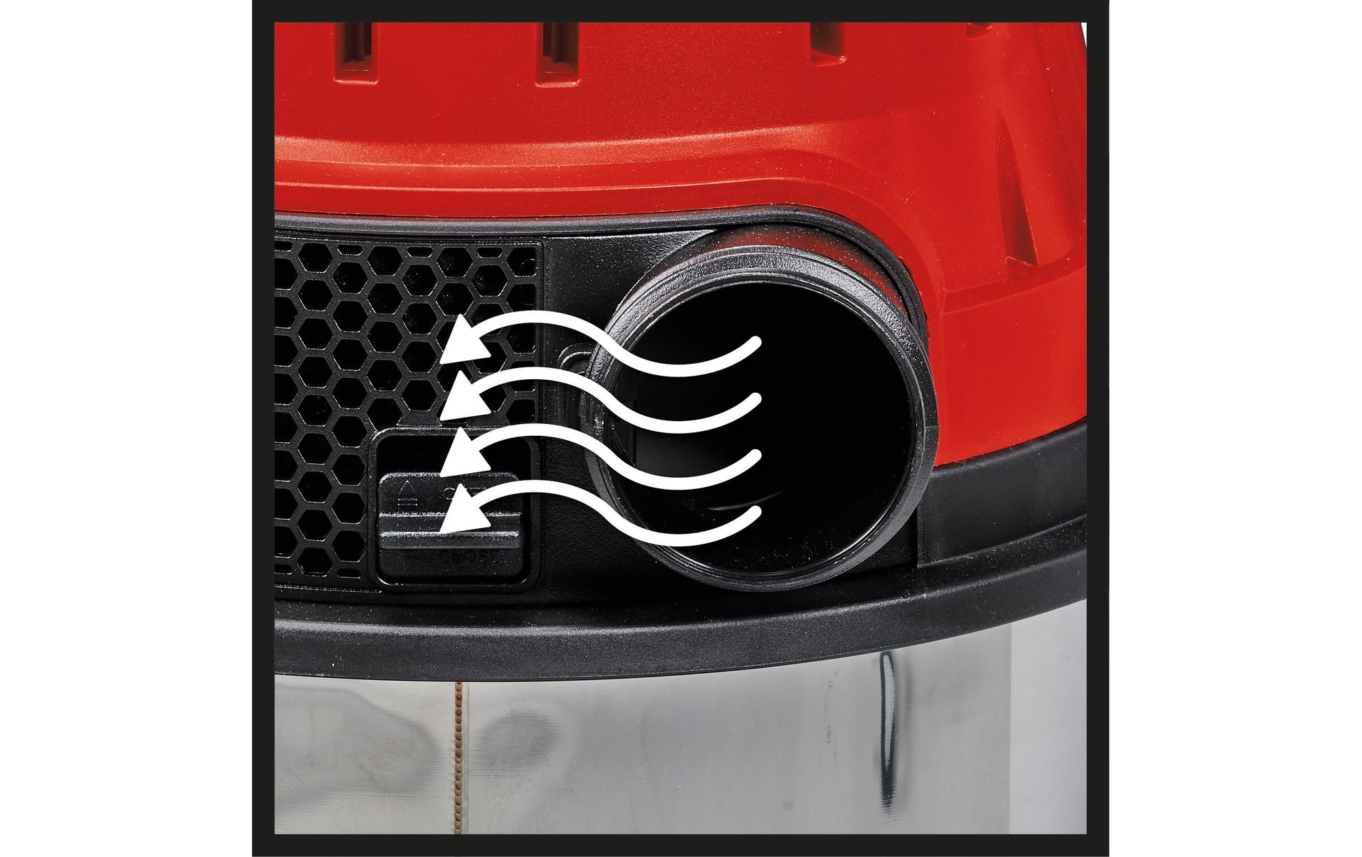 Einhell Nass-Trockensauger TE-VC 2338 SACL EXCH – 2-in-1, 1500 W, 40 l, Netzbetrieb